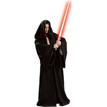 Star Wars Deluxe Hooded Sith Robe, Black, One Size Costume