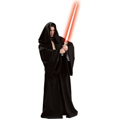 Star Wars Deluxe Hooded Sith Robe, Black, One Size Costume