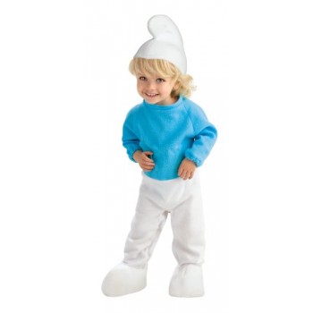 The Smurfs Movie Romper Costume, Smurf, Toddler Size