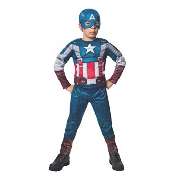 The Winter Soldier Suit Captain America Costume, Child Medium