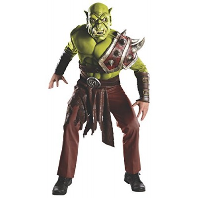 World Of Warcraft Adult ORC Set, Green, Standard