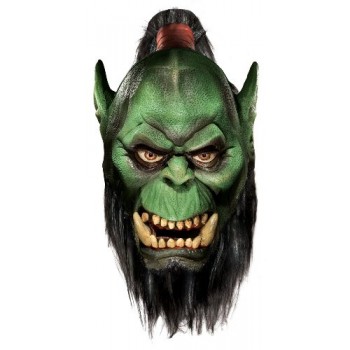 World Of Warcraft Deluxe Latex Mask, Orc, Brown, One Size