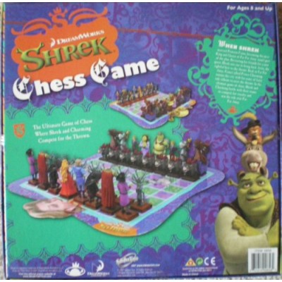 Sababa Shrek The Third Deluxe Chess Board Game