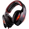 Sades SA902B 7.1 Channel Virtual USB Surround Stereo Wired PC Gaming Headset Over Ear Headphones with Mic Revolution Volume Control Noise Canceling...