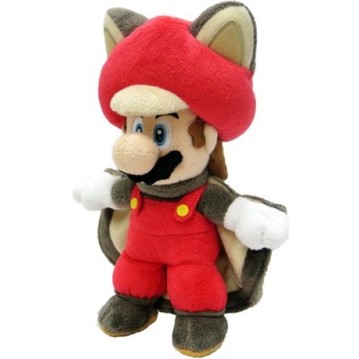 Sanei Super Mario 9" Squirrel Musasabi Mario Plush Doll