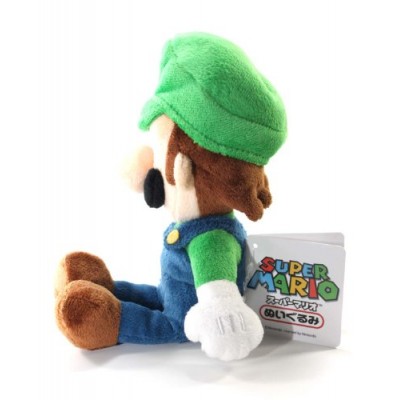 Super Mario Plush - 8" Luigi Soft Stuffed Plush Toy Japanese Import