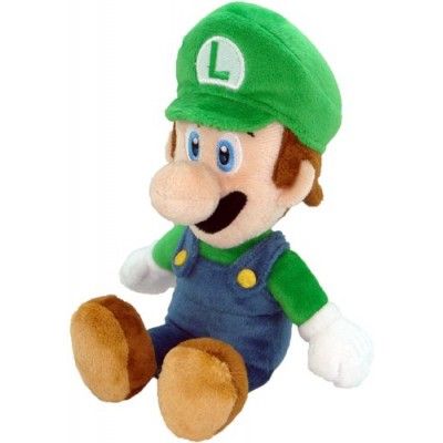 Super Mario Plush - 8" Luigi Soft Stuffed Plush Toy Japanese Import