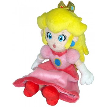 Super Mario Plush - 8" Princess Peach Soft Stuffed Plush Toy Japanese Import