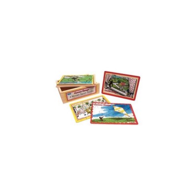 Curious George: 4-in-1 Jigsaw Puzzle