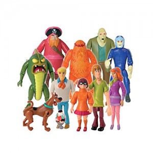 Scooby Doo Monster Set Action Figure, 10 Pack