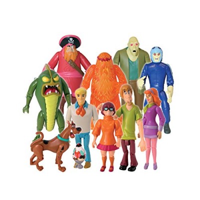 Scooby Doo Monster Set Action Figure, 10 Pack