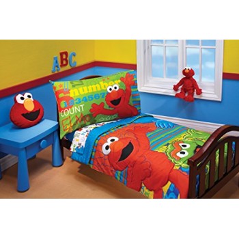 Sesame Street ABC 123 4 Piece Toddler Set