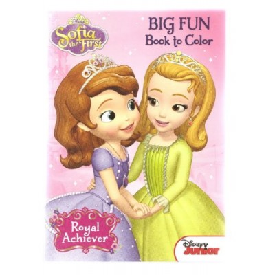Disney® Sofia the First Coloring and Activity Book Set (2 Books ~ 96 pgs each)