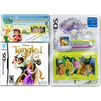 Disney Tangled with Case Bundle - Nintendo DS