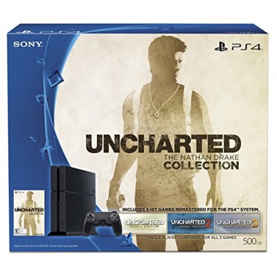 PlayStation 4 500GB Uncharted: The Nathan Drake Collection Bundle (Digital Download Code)