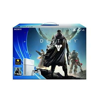 PlayStation 4 White Console Destiny Bundle