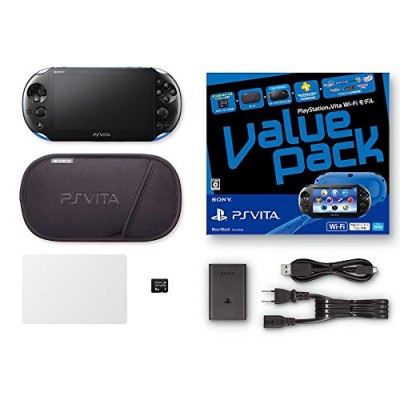 PlayStation Vita Value Pack Wi-Fi Blue/Black