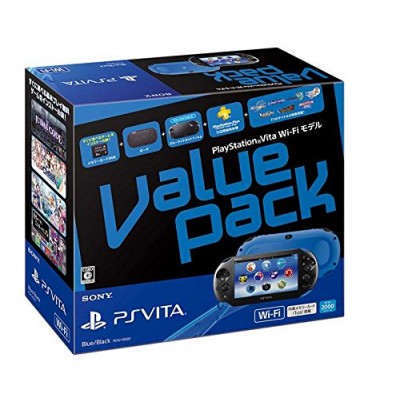 PlayStation Vita Value Pack Wi-Fi Blue/Black