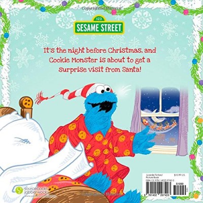 Twas the Night Before Christmas on Sesame Street (Sesame Street Scribbles Cookie Monster)