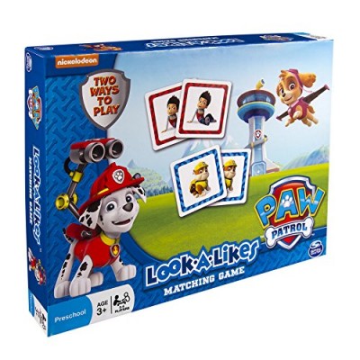 Paw Patrol Look a Likes Matching Board Game