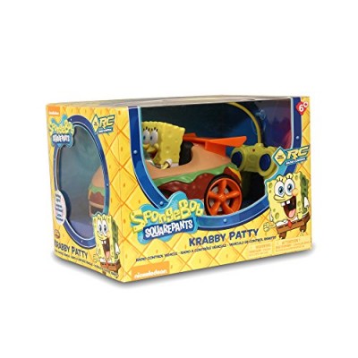 NKOK Remote Control Krabby Patty Vehicle with Spongebob