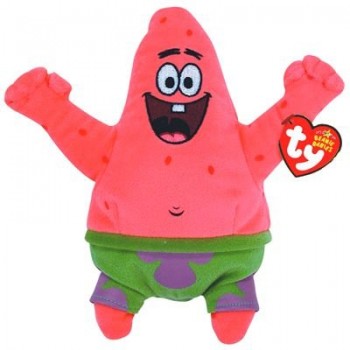 Ty Beanie Babies Patrickstar Best Day Ever