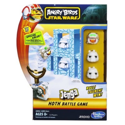 Angry Birds Star Wars Jenga Hoth Battle Game