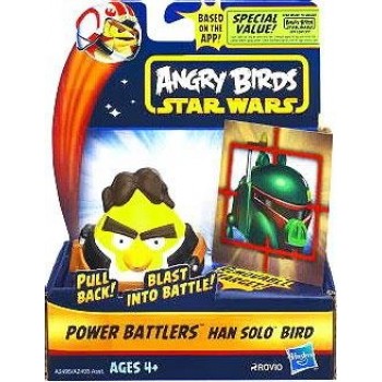 Angry Birds Star Wars Power Battlers Han Solo Bird Battler