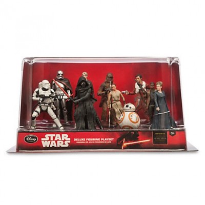 Disney Star Wars Force Awakens Deluxe 10 Pc. Figure Figurine Playset