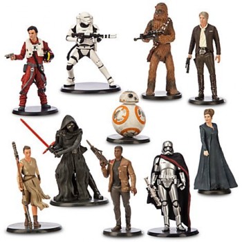 Disney Star Wars Force Awakens Deluxe 10 Pc. Figure Figurine Playset