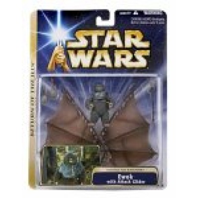 Ewok With Attack Glider Assault on Endor Return of the Jedi Deluxe Star Wars Set