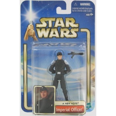 Star Wars A New Hope Imperial Officer Brown Hair Variant