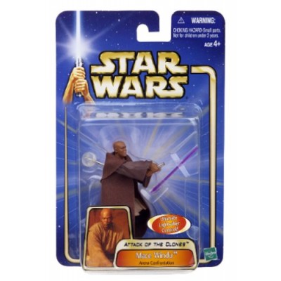Star Wars Attack of the Clones Mace Windu Arena Confrontation