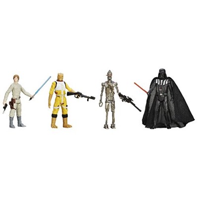 STAR WARS Digital Release Commemorative Collection Box Set - Episode 5 The Empire Strikes Back - Luke Skywalker, Darth Vader, Bossk, IG-88 (pack of...