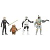 STAR WARS Digital Release Commemorative Collection - Episode 6 Return of the Jedi - Luke Skywalker, Boba Fett, Biker Scout Stormtrooper, Wicket Ewo...