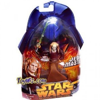 Star Wars E3 Revenge of the Sith Action Figure #30 Saesee Tiin (Jedi Master)