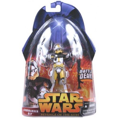 Star Wars E3 Revenge of the Sith Action Figure #57 Commander Bly (Battle Gear)