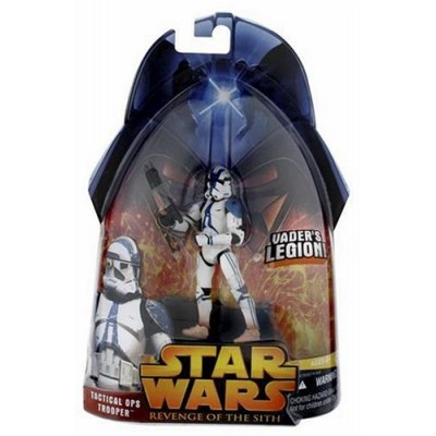 Star Wars E3 Revenge of the Sith Action Figure #65 Tactical Ops Trooper (401st)