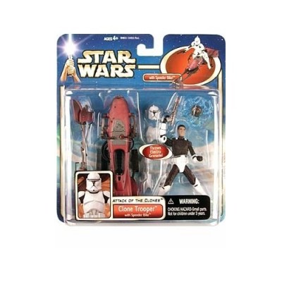 Star Wars: Episode 2 Deluxe Clone Trooper Action Figure
