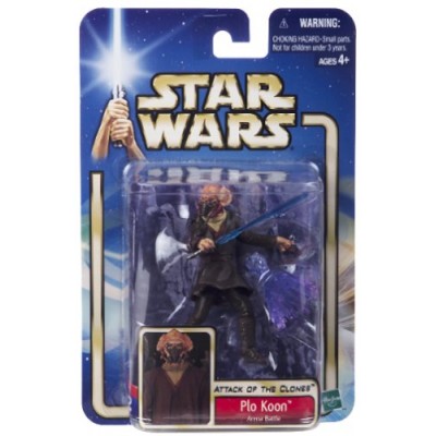 Star Wars: Episode 2 Plo Koon (w/ Backdrop)Action Figure
