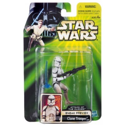 Star Wars Episode II Attack of the Clones Sneak Preview Figure - Clone Trooper