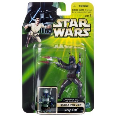 Star Wars Episode II Attack of the Clones Sneak Preview Figure - Jango Fett