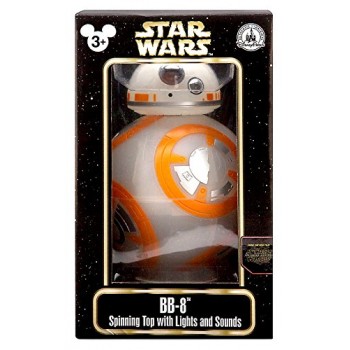 Star Wars Force Awakens BB-8 Droid Spinning Top With Lights & Sounds Figure Disney Parks Authentic Original