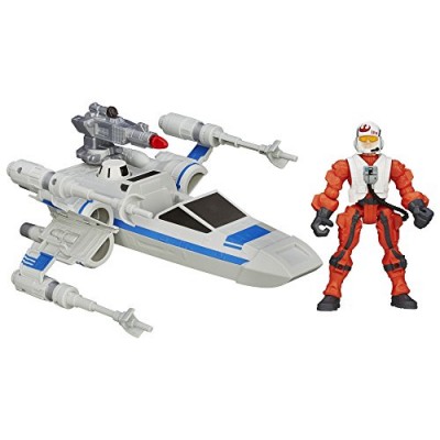 Star Wars Hero Mashers Episode VII Resistance X-Wing and Resistance Pilot