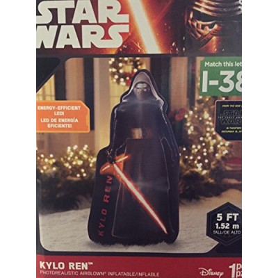 Star Wars Kylo Ren 5' Tall Photorealistic Airblown Inflatable