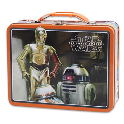 Star Wars Large Embossed Tin Lunch Box - Droids