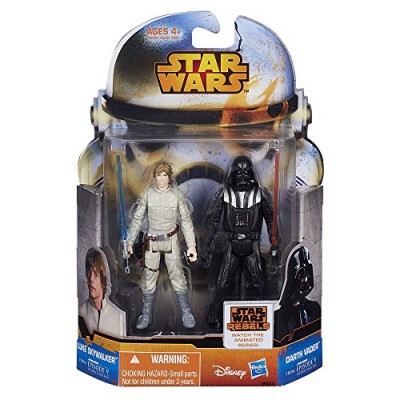 Star Wars Mission Series Figure Set (Darth Vader and Luke Skywalker)