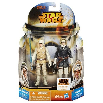 Star Wars Mission Series Figure Set (Luke Skywalker and Han Solo)