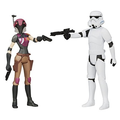 Star Wars Mission Series Figure Set (Sabine Wren and Stormtrooper)