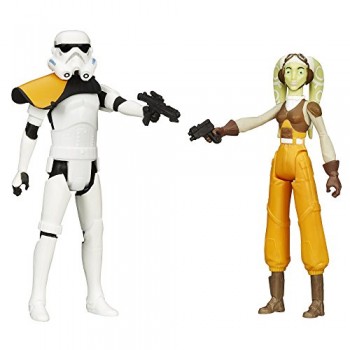 Star Wars Mission Series Hera Syndulla and Stormtrooper Commander Action Figures